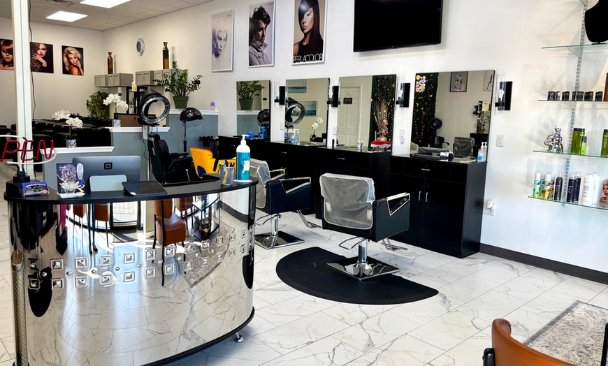 Image 7: 60-Min One Haircut, Wash & Style or 90-Min Hair End Trim & Blow-Out