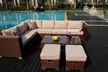 Yakoe Papaver Fully Assembled Six, Eight or Nine-Seater Rattan-Effect Sofa Sets with Optional Covers With Free Delivery - Image 5