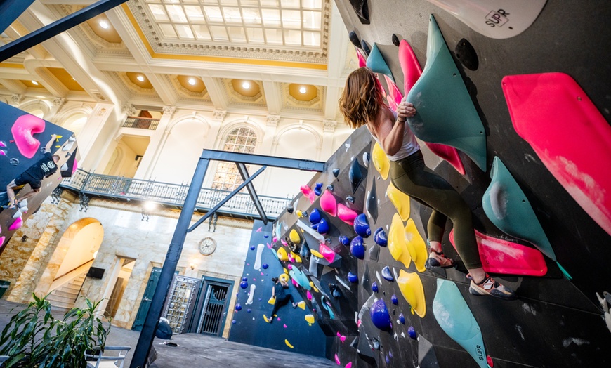 Image 1: Climb, Train, and Explore at Boulder Union with a One-Day Pass