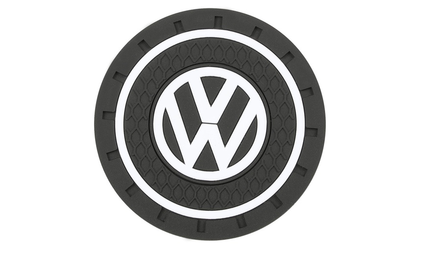 Image 9: Car Logo Silicone Coaster