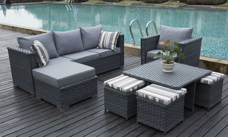 Image 2: Monaco Rattan Sets, Three Colours
