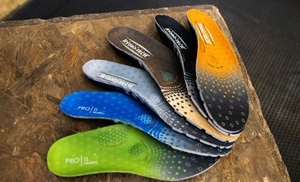 One or Two Pairs of Pro11 Hydro-Tech Orthotic Sport Insoles