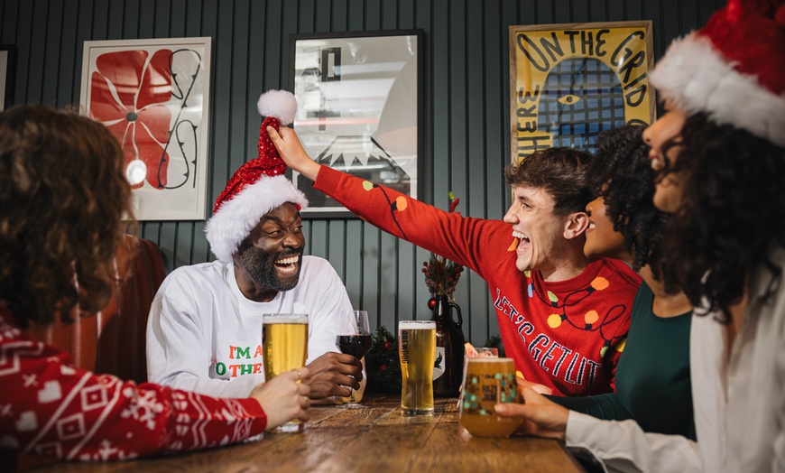 Image 3: BrewDog Beer School + Festive Pizzas, Burgers & Holiday Drinks