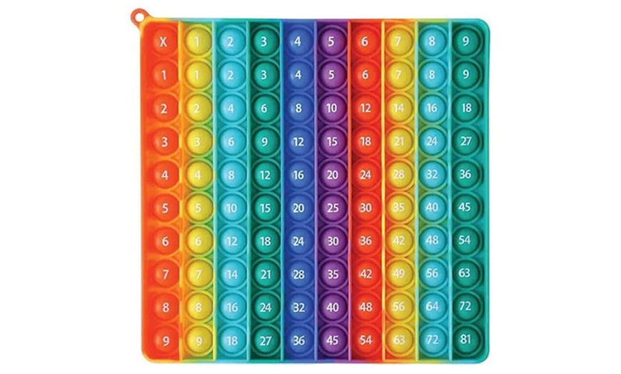 Image 1: One or Two Pop It Multiplication and Counting Helper Boards