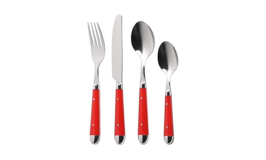 Image 3: Brasserie 16-Piece Cutlery Set