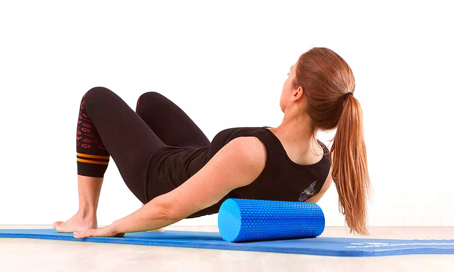 Ensemble rouleau de pilates et tapis de yoga - Primary Image