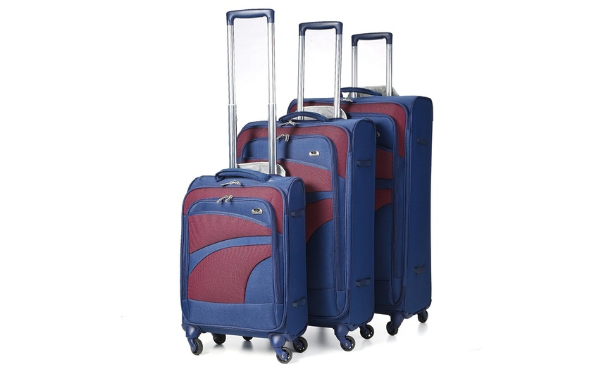 Image 1: Aerolite Luggage Set (3-Piece)