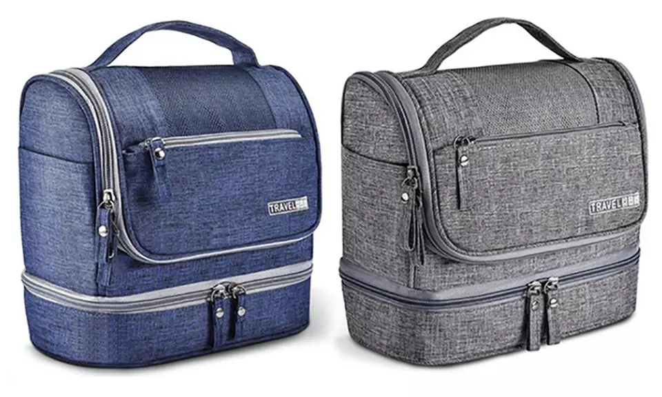 Trousse de toilette imperméable, coloris au choix