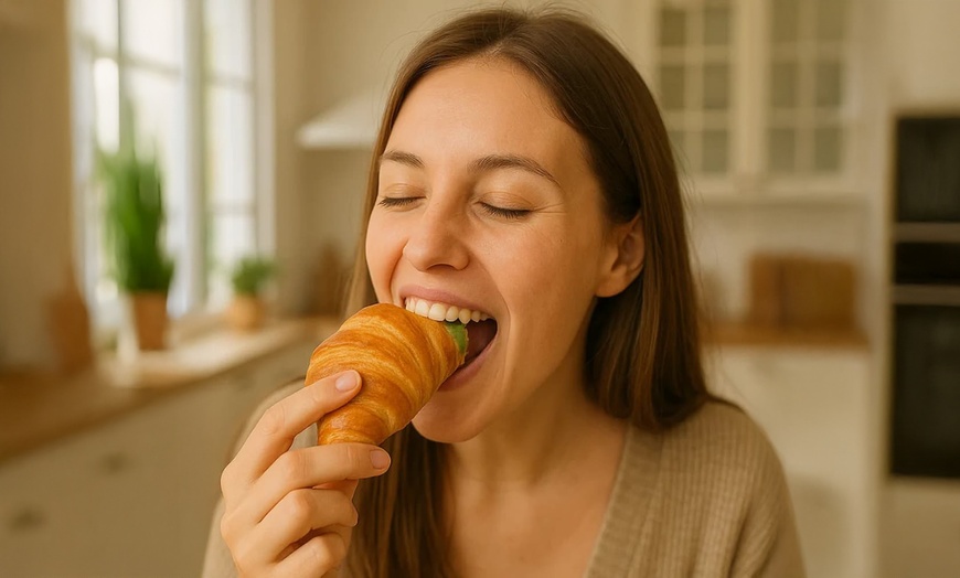 Image 2: Paquete de 5 croissants estilo Dubai con sabor a elegir de Kabir-BNL