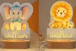 Personalisierbares Nachtlicht für Kinder mit verschiedenen Motiven von Justyling (83% sparen) - Second Medium