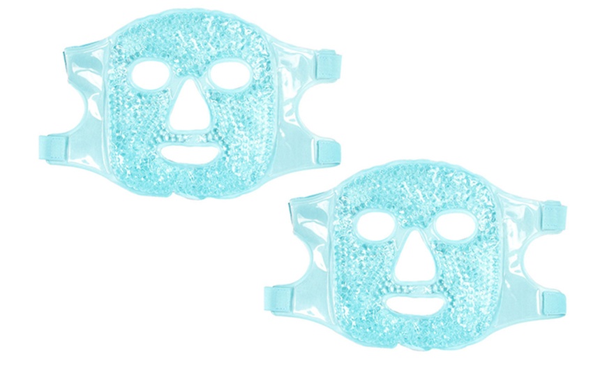 Image 7: One or Two Hot and Cold Gel Face Masks