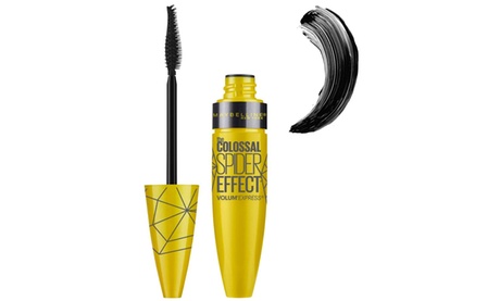 2 o 4 mascara neri da 9,5 ml Maybelline The Colossal Spider Effect Volum' Express