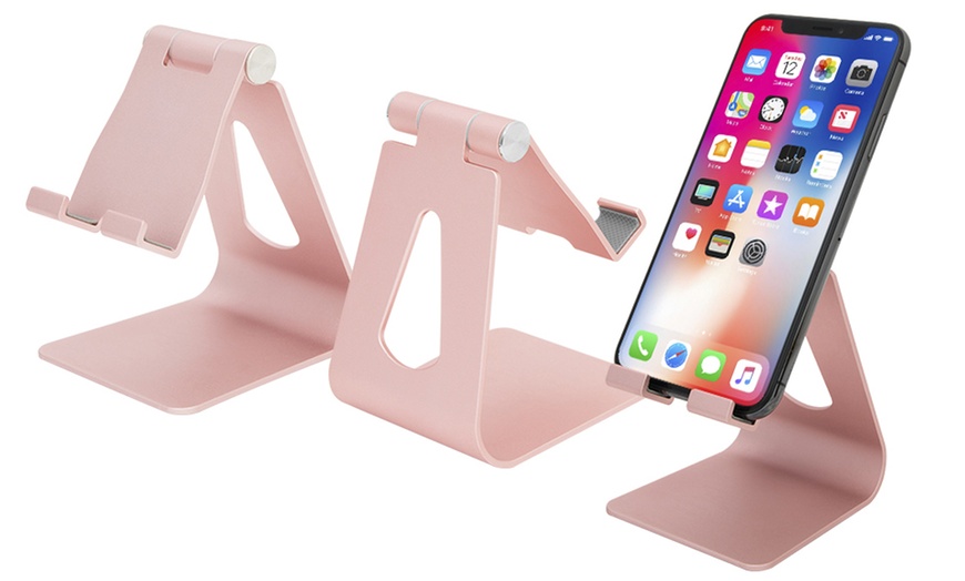 Image 9: Angled Stand for Mobile Devices