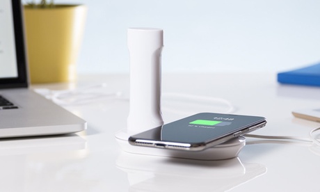 Chargeur sans fil et batterie externe de 2 200 mAh de Smartek