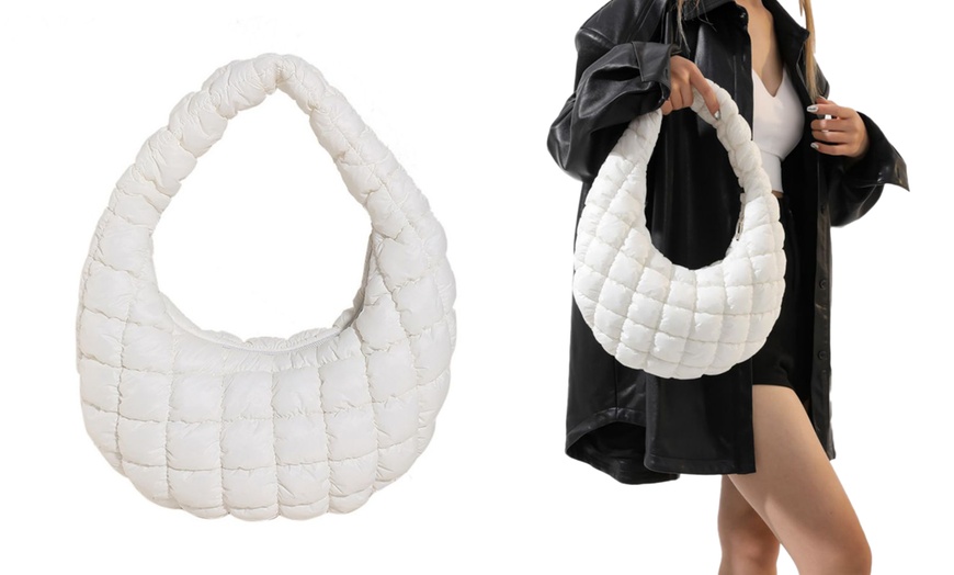 Image 6: Fashion Wrinkle Bubble Handbag