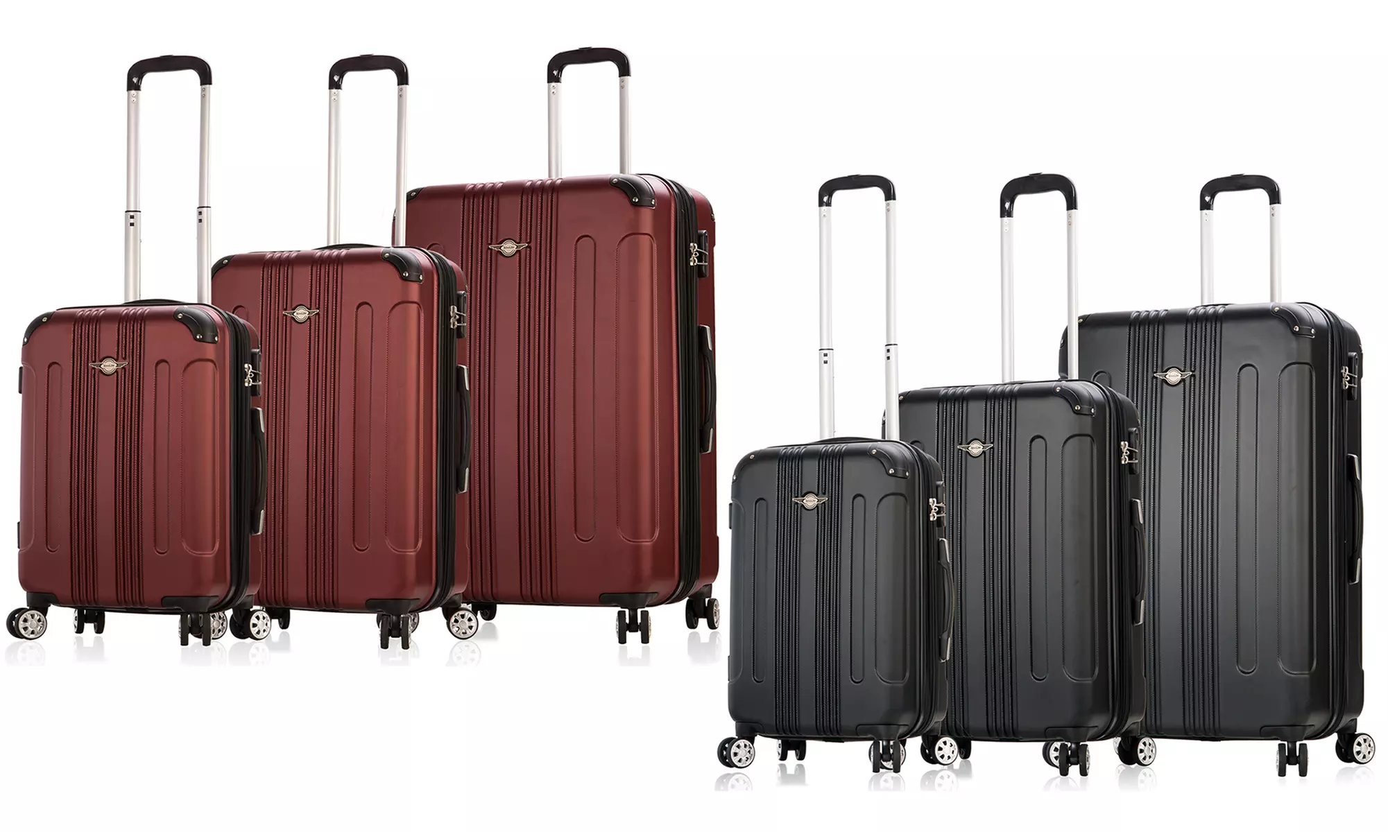 RivoLite Palermo Hard-Sided Expandable Spinner Luggage Set (3-Piece) - Primary Image