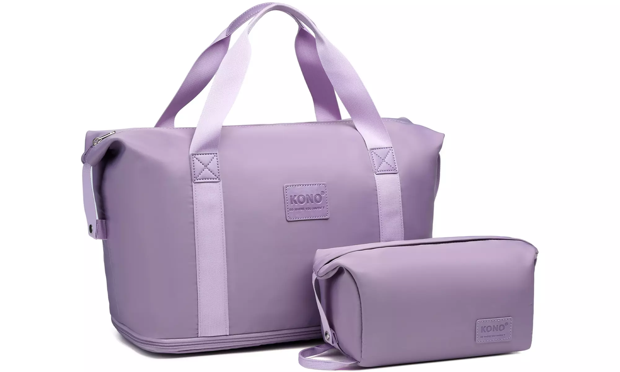 KONO Wasserfeste Reisetasche & Kulturbeutel