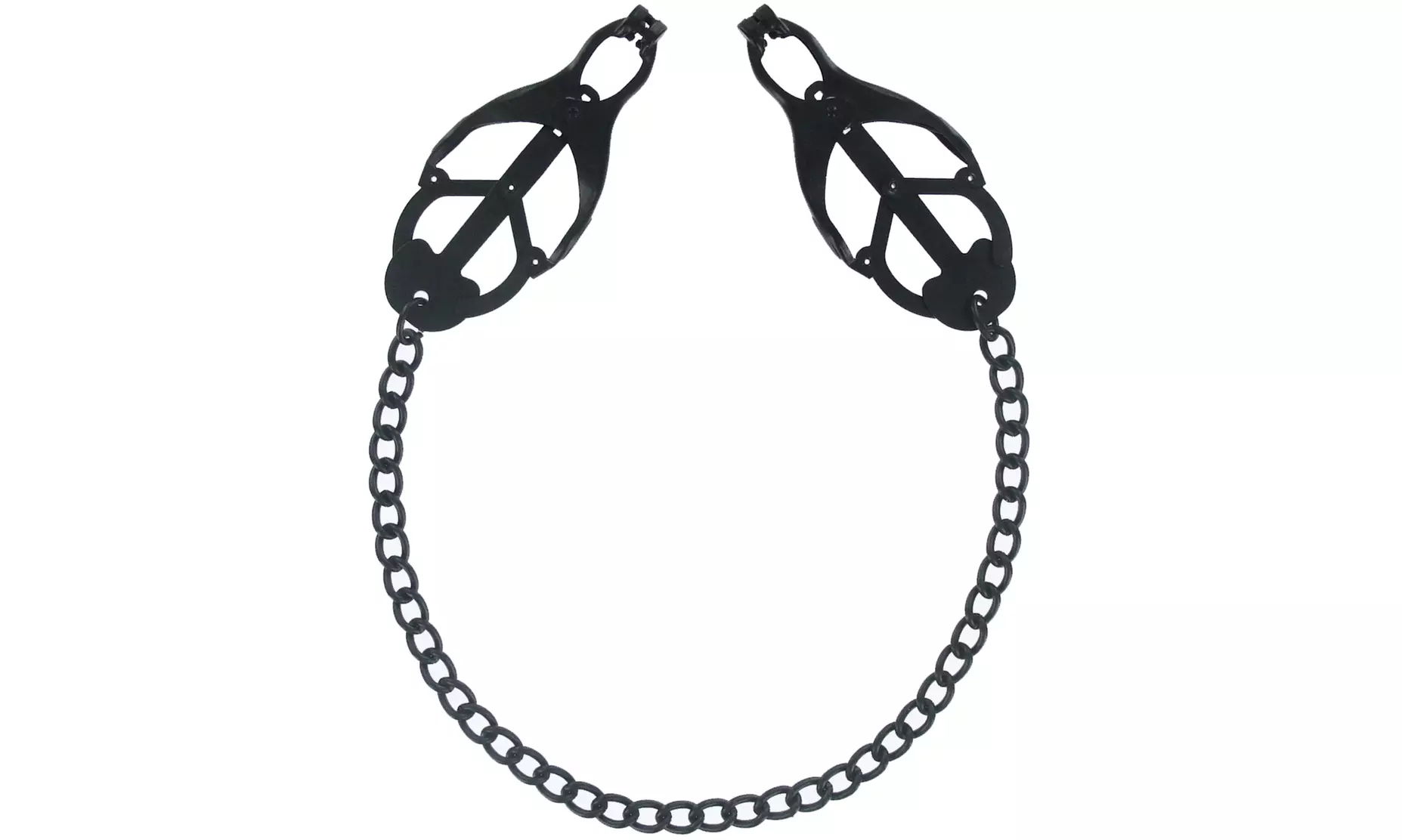 Noir Clover-Style Nipple Clamps - Primary Image
