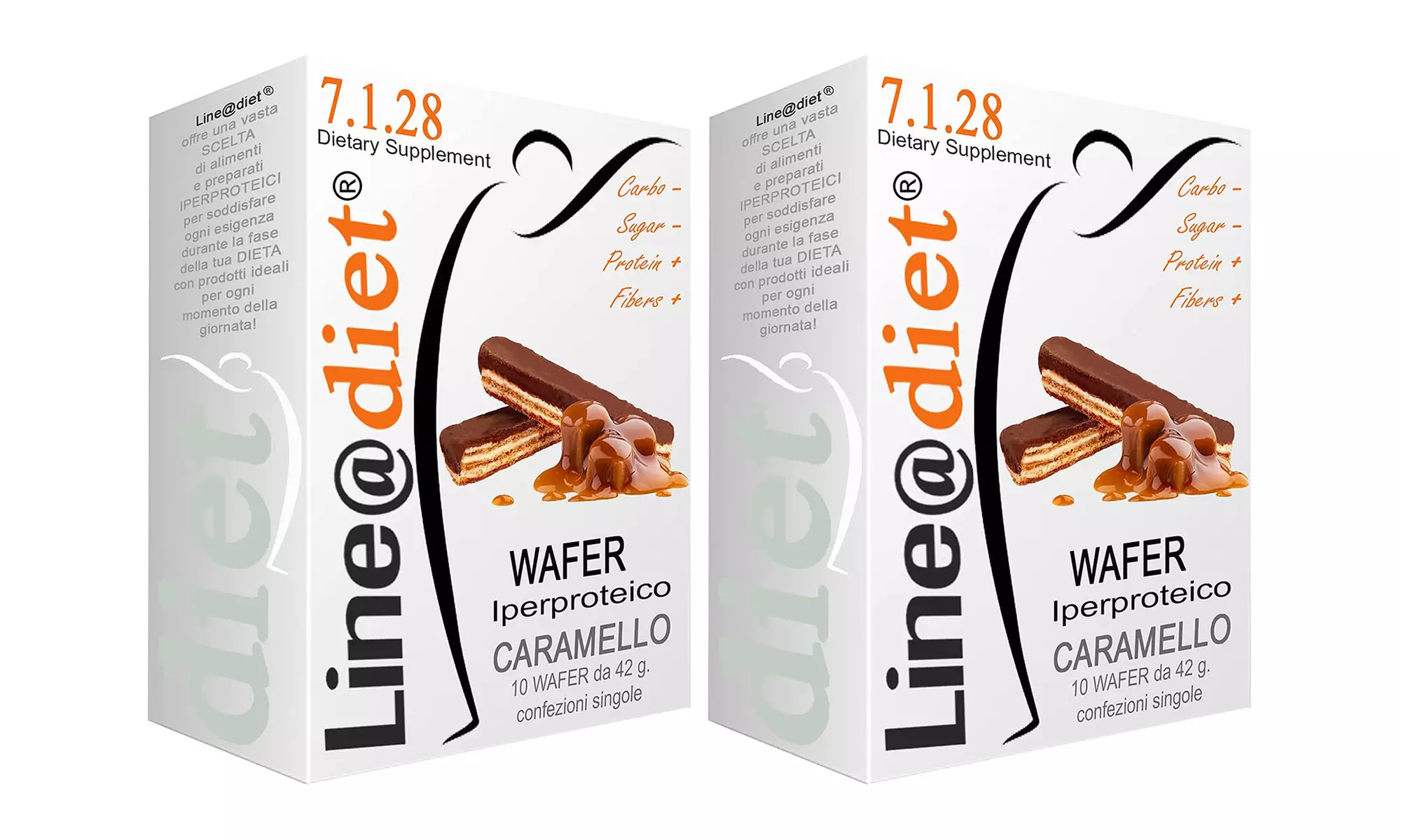 Fino a 40 wafer iperproteici Line@
