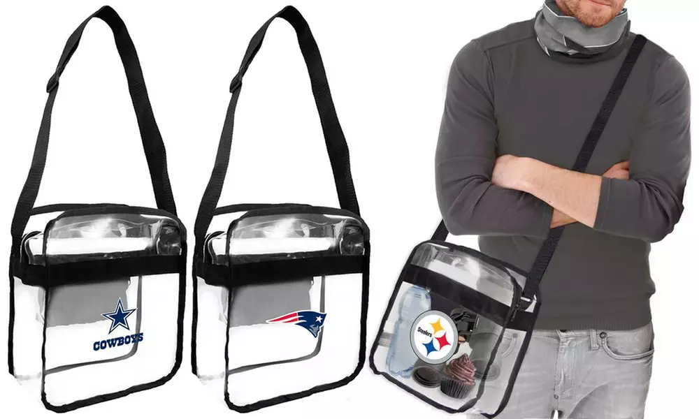 Little Earth NFL Clear Carry-All Crossbody Tote Bag - Primary Image