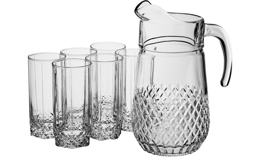 Image 3: Pasabahce Glasses and Jug Set