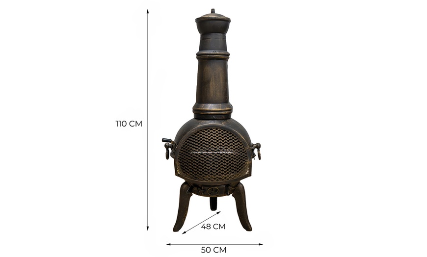 Image 5: Cast Iron Chiminea