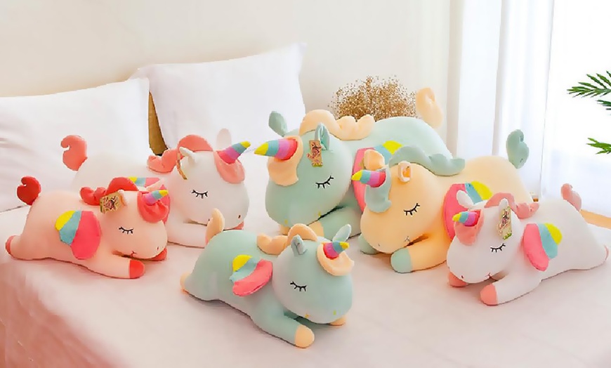 Image 6: 30cm, 40cm or 60cm Unicorn Plush Pillow