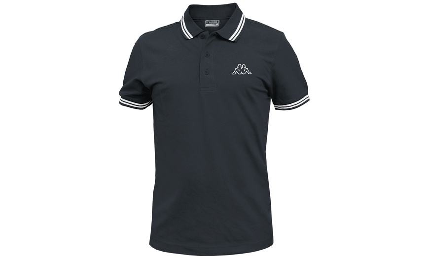 Image 6: Polo da uomo Kappa in 100% cotone piquet