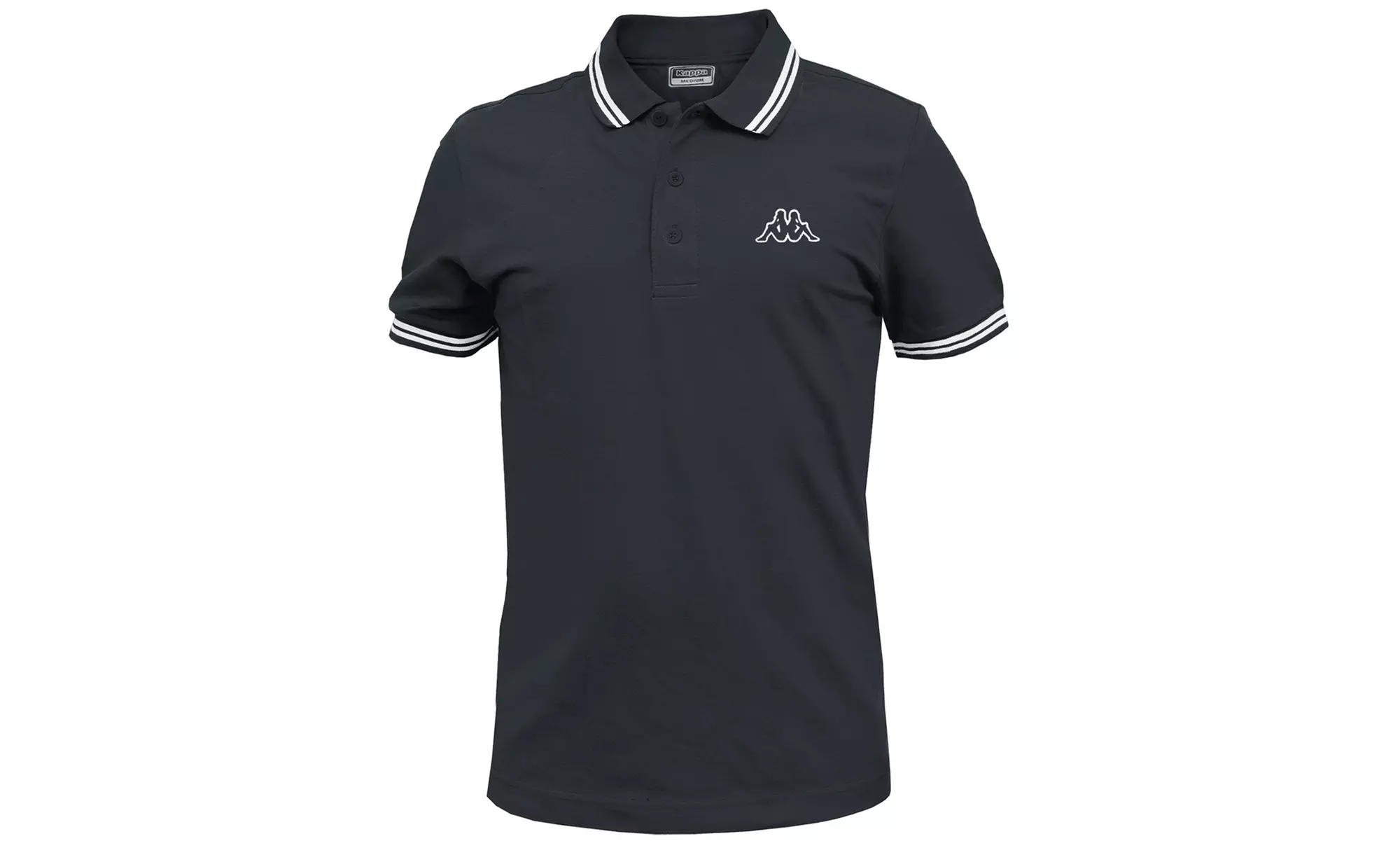 Polo da uomo Kappa in 100% cotone piquet