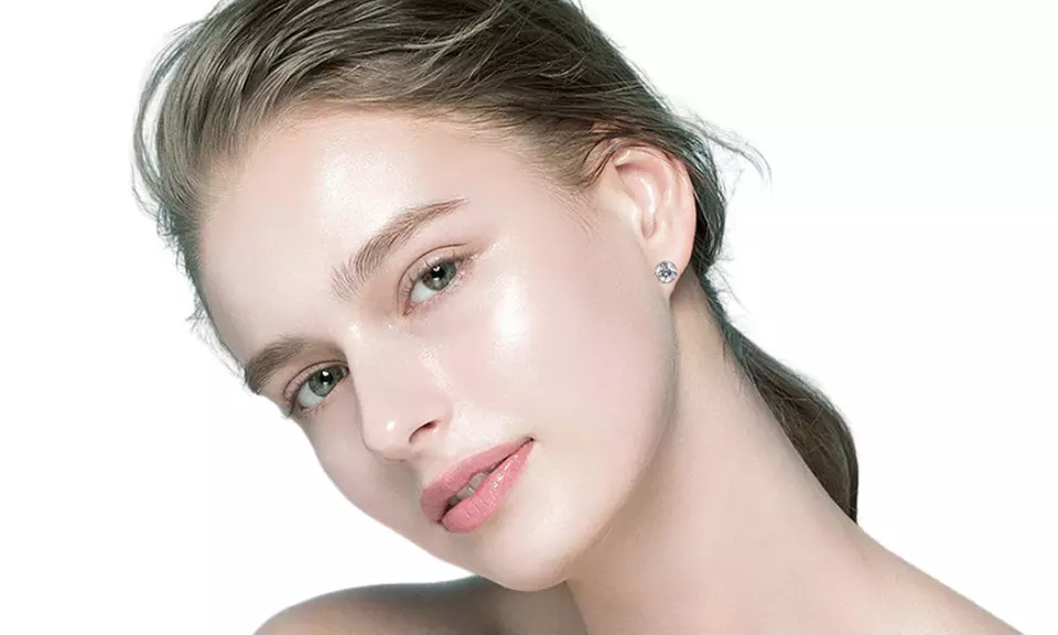 Pendientes de diamantes Grado A++ 0.5 Crt  Moissanite