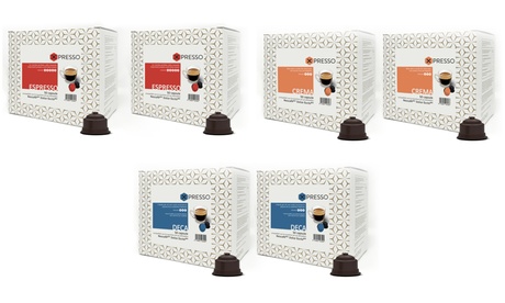 Fino a 200 capsule XPRESSO compatibili NESCAFÈ DOLCE GUSTO