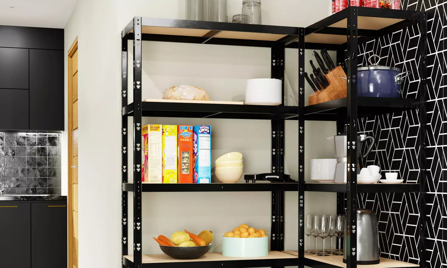 Étagère de rangement Eurospen, dimensions et coloris au choix