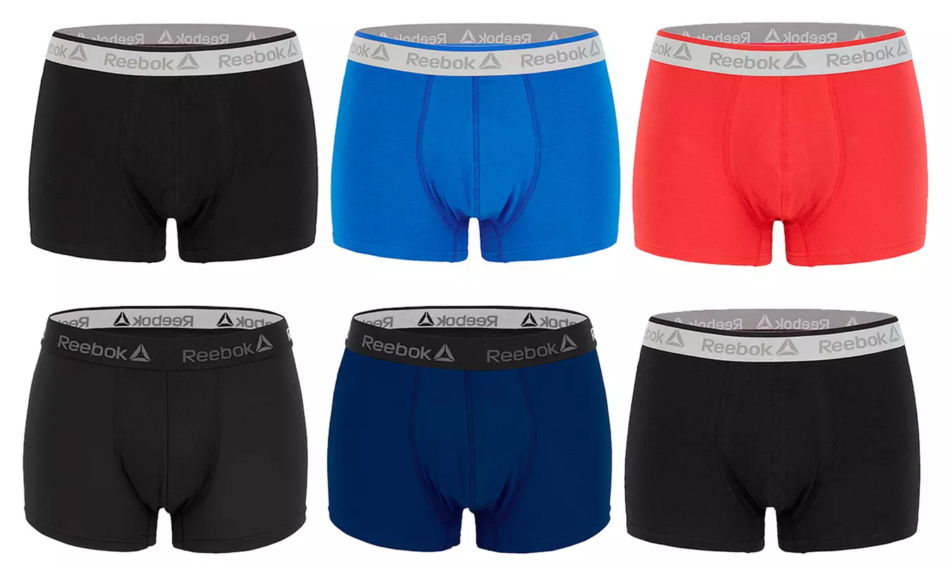 Lot de 6 boxers pour homme pack surprise Reebok - Second Medium