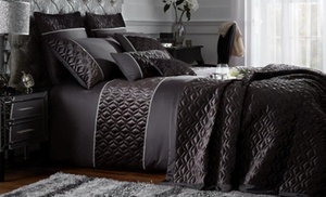 Gaveno Cavailia Two- or Three-Piece Diamond-Patterned Duvet Set 