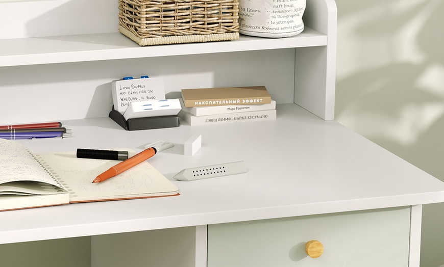 Image 8: AIYAPLAY Kids Desk and Chair Set