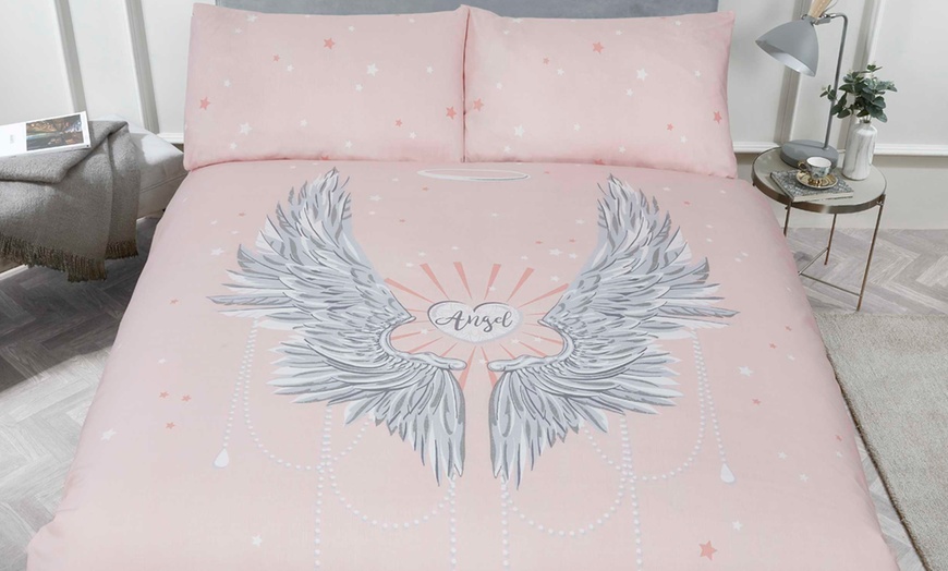 Image 3: Angel Wings Duvet Set
