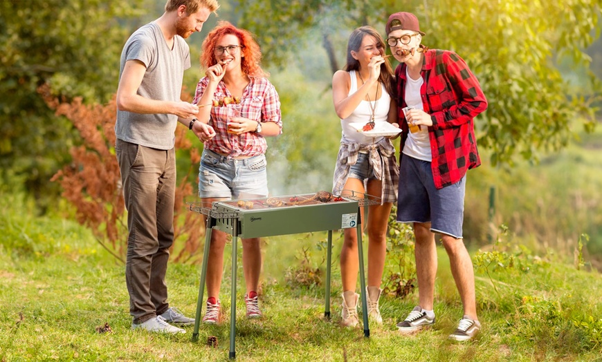 Image 1: Outsunny Charcoal Barbecue Selection