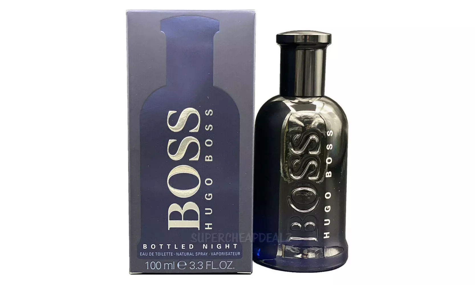 One or Two Hugo Boss Boss Bottled Night Men's Eau de Toilette 100ml Sprays - Primary Image