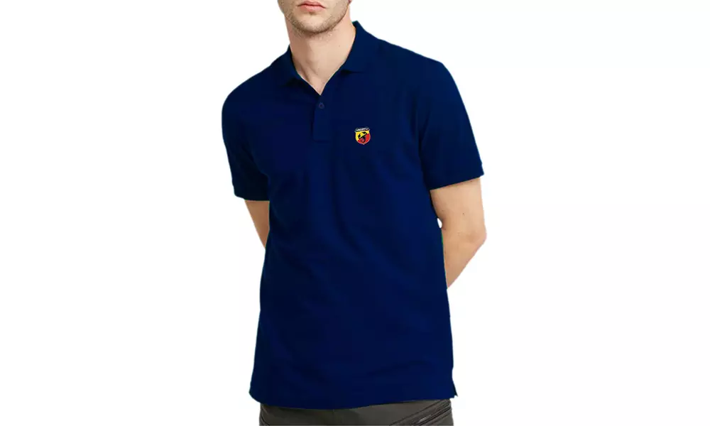 Polo Abarth unisex in 100% cotone