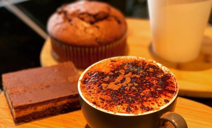 Image 1: Coffee and Muffin