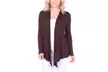 Women's Soft Open-Front Drape Cardigan - Second Medium