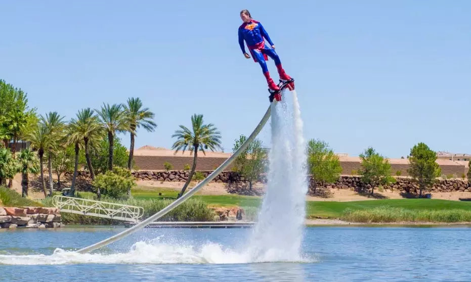 $99 for Flyboard Flight, Lake Pass, and Parking Pass from Lake Las Vegas Water Sports ($169 Value) - Primary Image