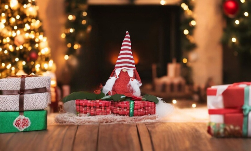 Image 4: Gnome de Noël décoratif