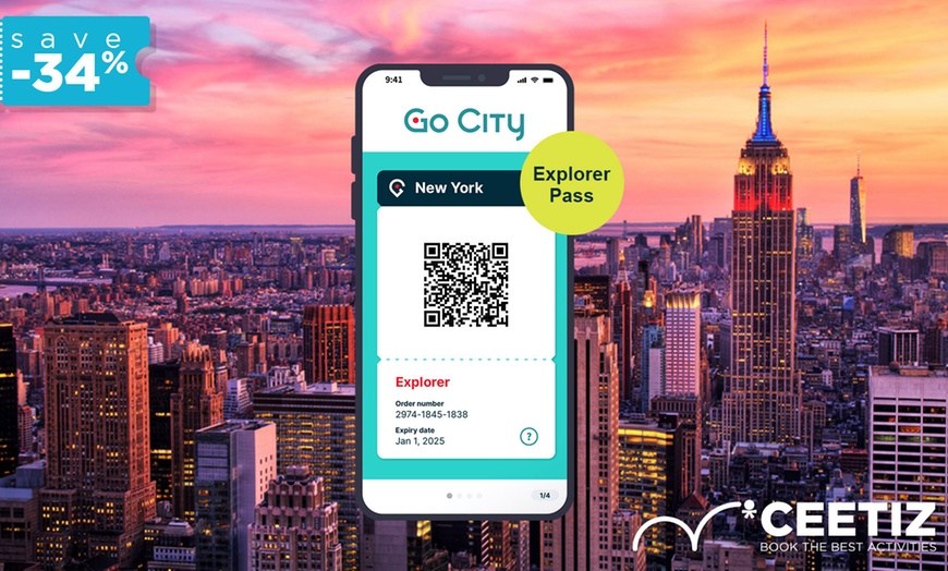 Image 1: Go City - New York Explorer Pass
