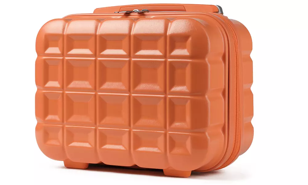 1 of 4 oranje koffers