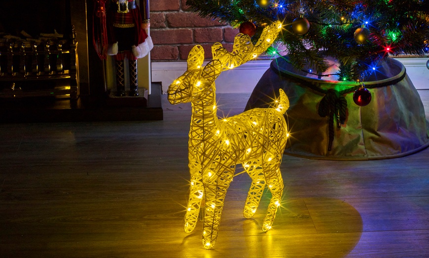 Image 30: LED Standing Christmas Reindeer