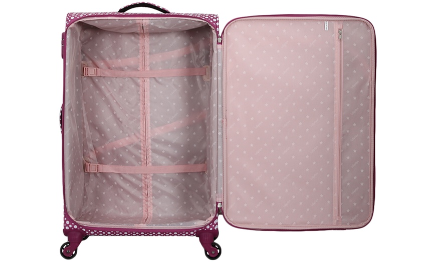 Image 13: Set of Three Suitcases and Vanity