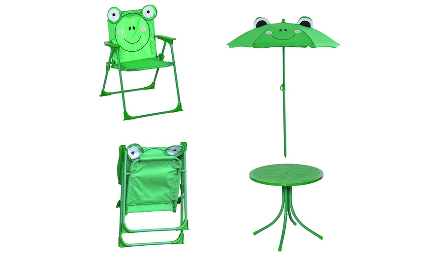 Image 4: Outsunny Kids' Outdoor Bistro Set