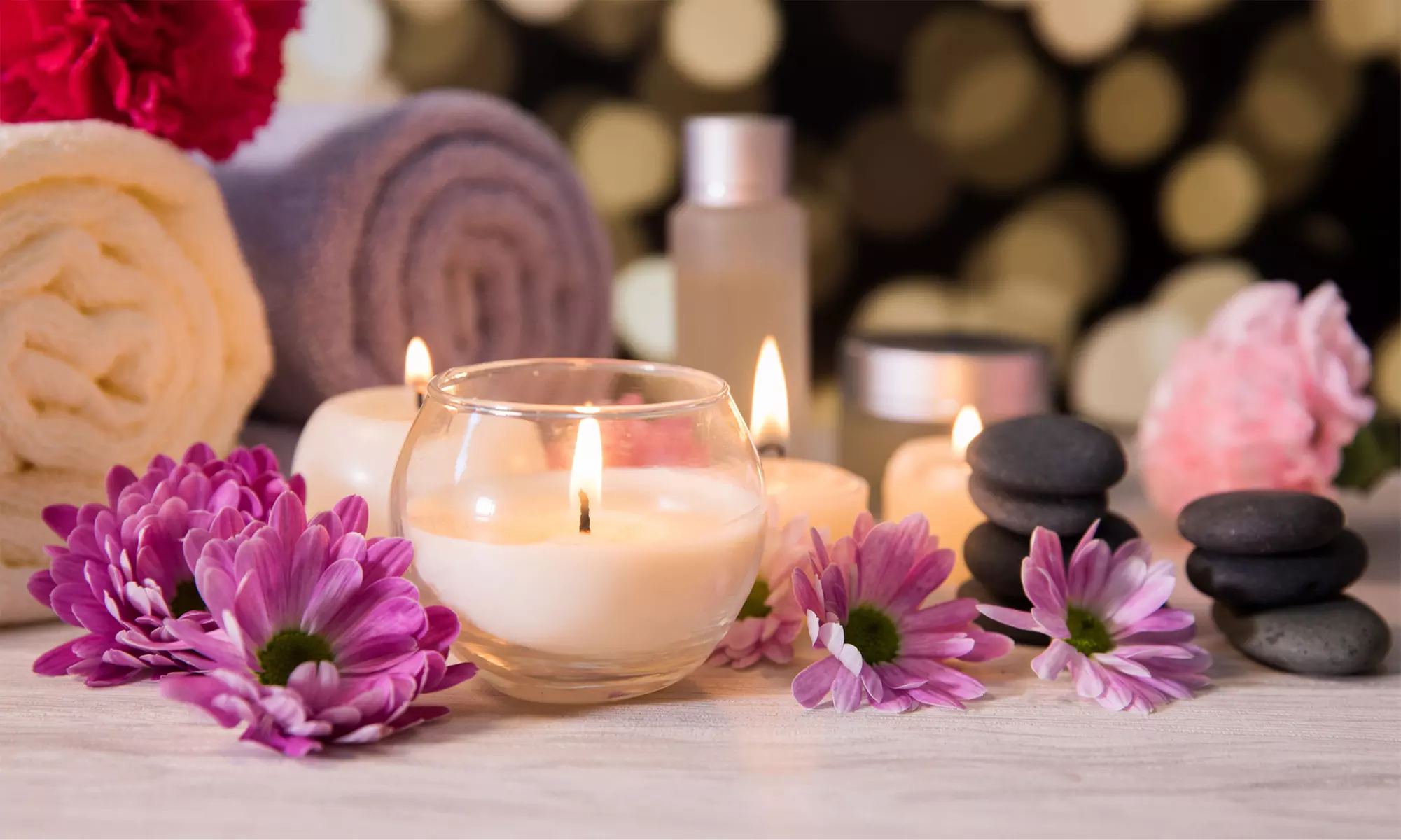 Relax with a 60 or 90-Minutes Couples Massage + Free Hot Stones at Liangtse Wellness (Up to 57% Off) - Second Medium