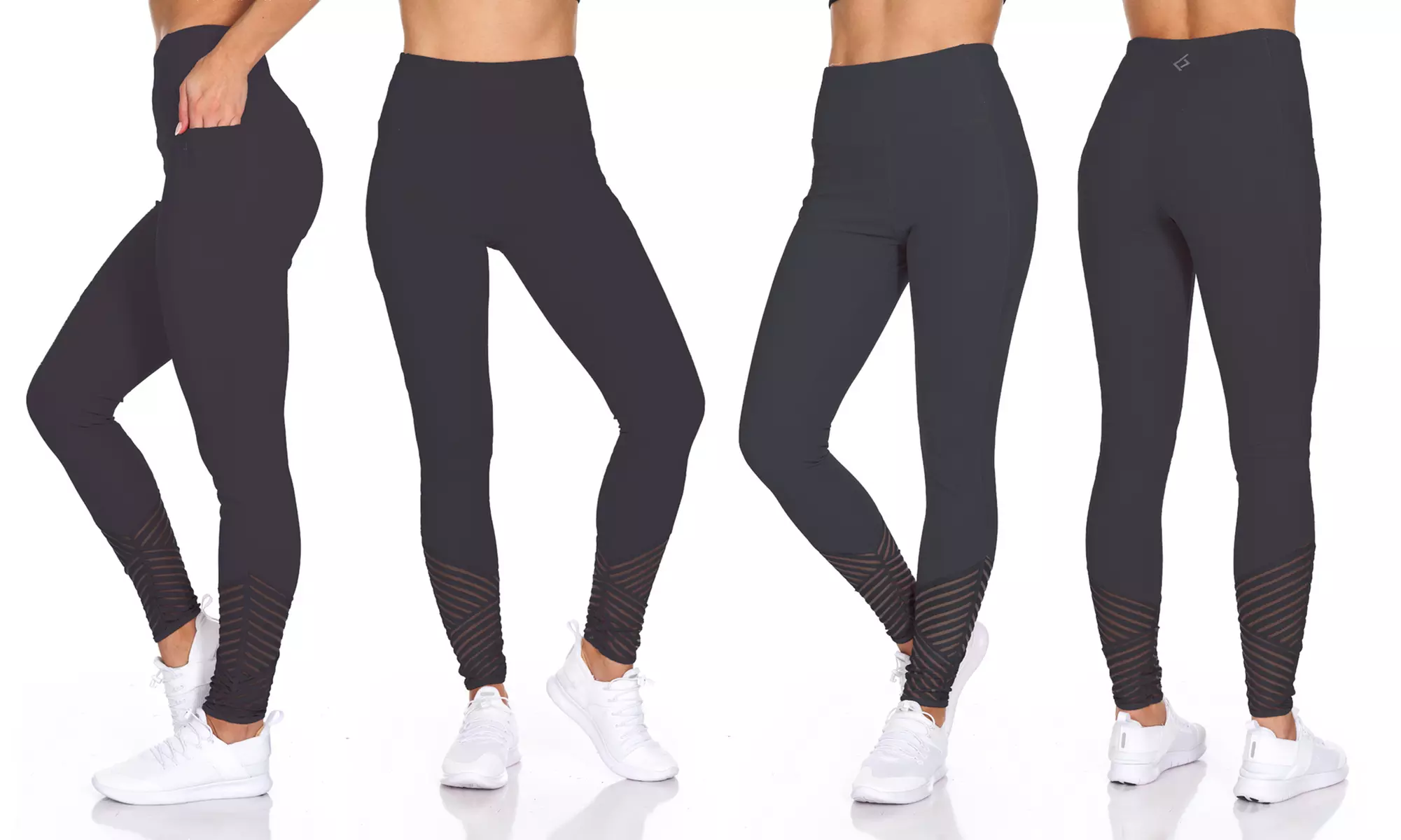 BSP Women's High-Waist Active Leggings.  - Second Medium